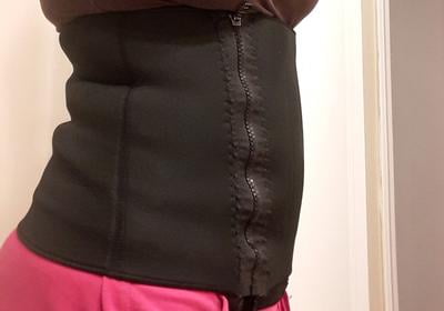 athletic works 5 zipper waist trimmer