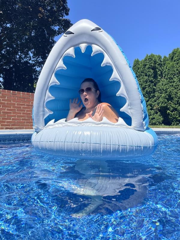 Big Mouth Shark Pool Float BIGMOUTH Vinyl Inflatable Giant XL
