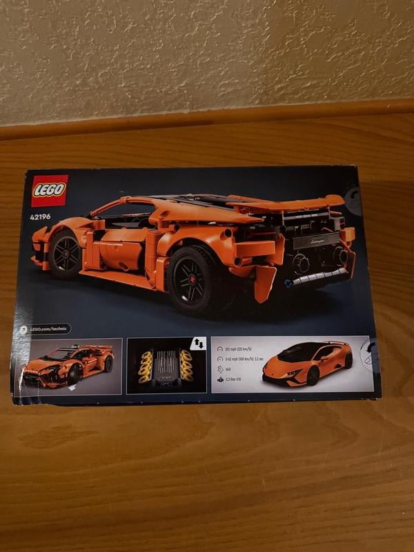 LEGO 42196 - Technic Lamborghini Hurcan Tecnica Orange Advanced