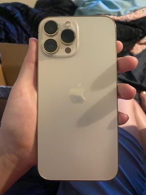 Restored Apple iPhone 13 Pro Max - Fully Unlocked - 128 GB Gold