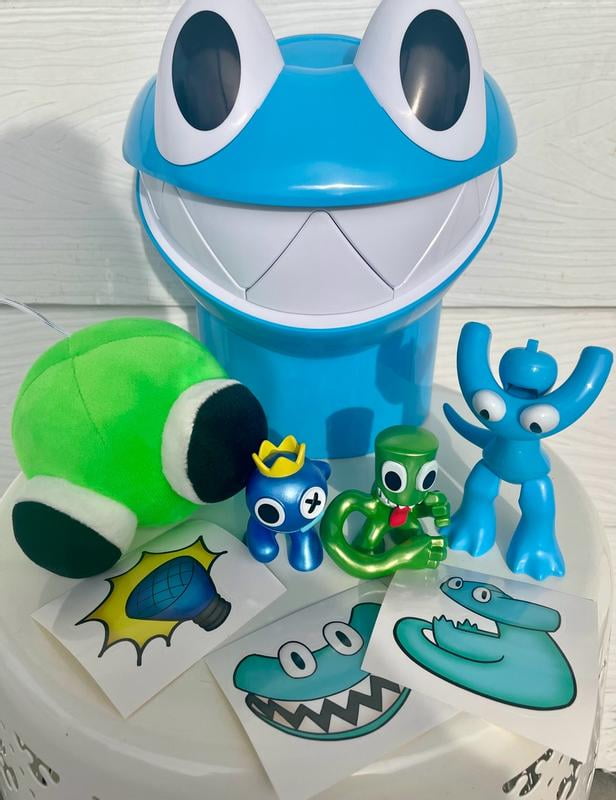 Rainbow Friends Head Bundle Cyan - Walmart.com