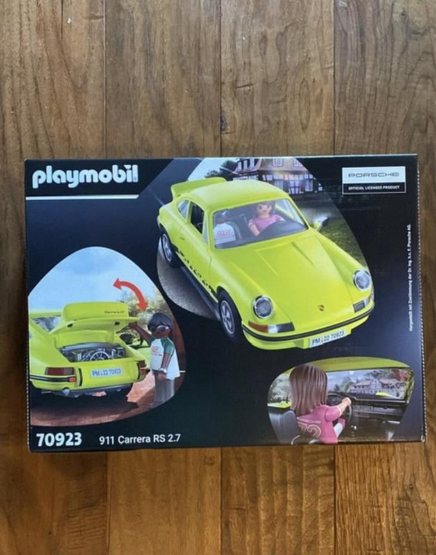 PLAYMOBIL Porsche 911 Carrera RS 2.7 Building Set, Detailed