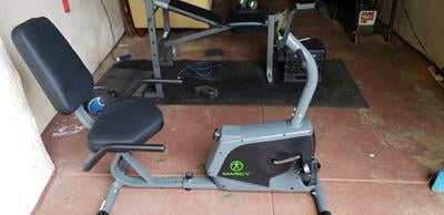 Marcy Magnetic Recumbent Exercise Bike Ns 1206r Walmart Com Walmart Com