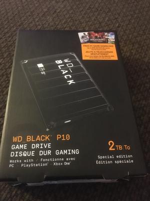 Wd Black 2tb P10 Game Drive With Free Pc Game Wdbauv00bbk Webn Walmart Com Walmart Com