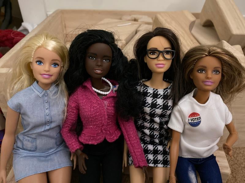 Barbie Career of the Year President Campaign Team Doll Denim Pants Jeans NEW