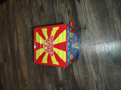 Schylling Circus Jester Puppet Jack in the Box, 5.5 inch -