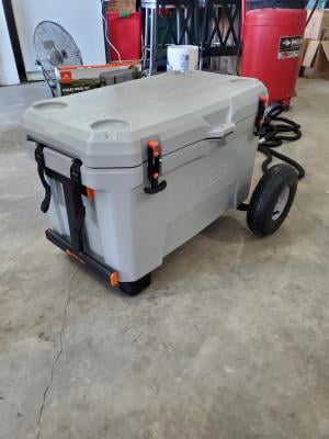 Ozark trail cooler wheel kit still in box has not been used - Lil Dusty  Online Auctions - All Estate Services, LLC