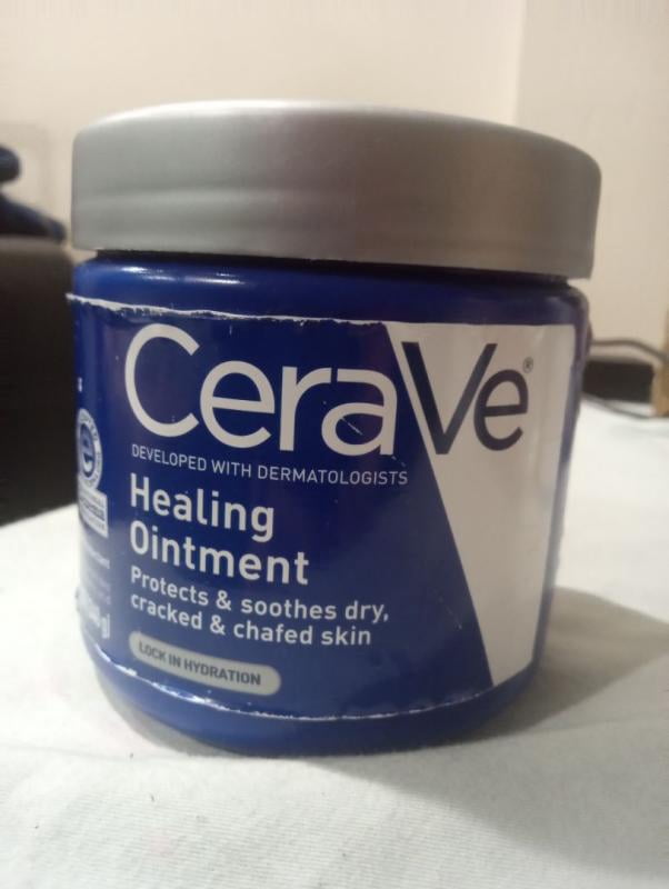 3 pack) CeraVe Healing Ointment for Face & Body, Protects and