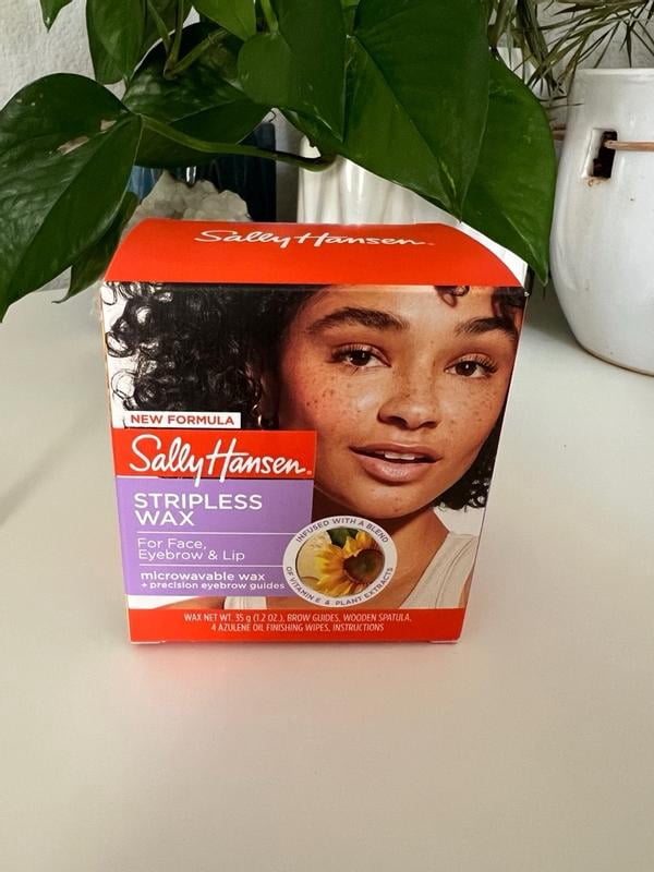 Sally Hansen Stripless Wax Kit for Face, Eyebrow, and Lip Hair