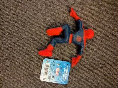 JA-RU Marvel Spider-Man Stretchy Squish Toy Soft Flexible Fidget