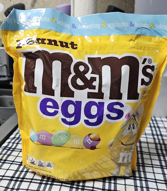 M&M'S, Easter Candy, 38 oz Bulk Bag, Pastel Peanut Milk Chocolate