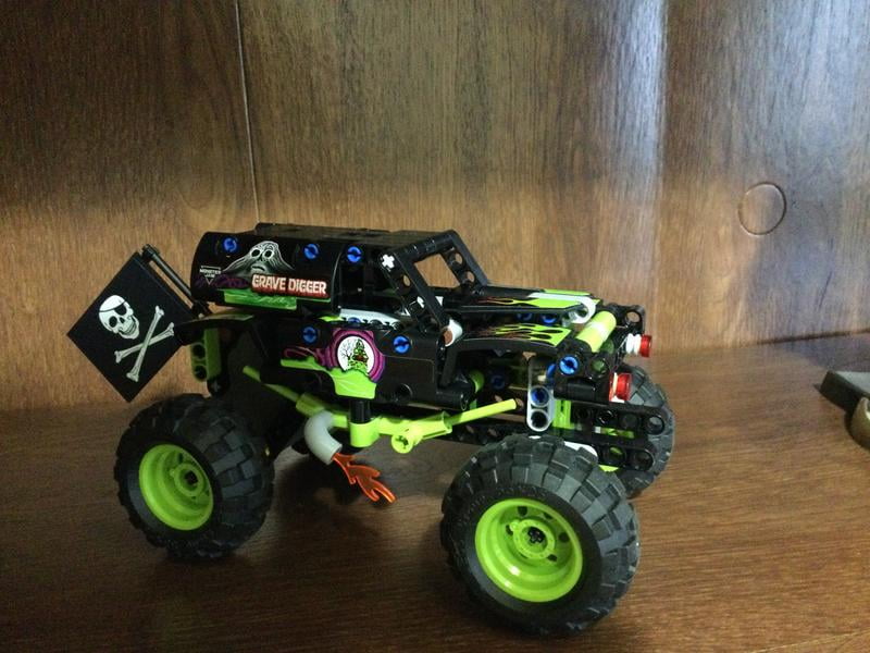 LEGO Technic Monster Jam Grave Digger 42118 Toy Building Kit 212 Pieces Includes 212 Pieces Ages 7 Walmart