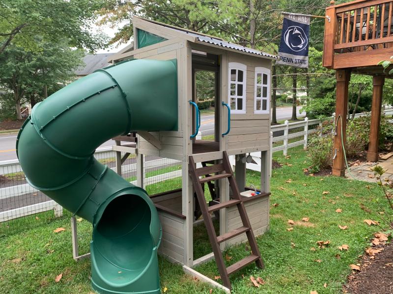 kidkraft playhouse slide