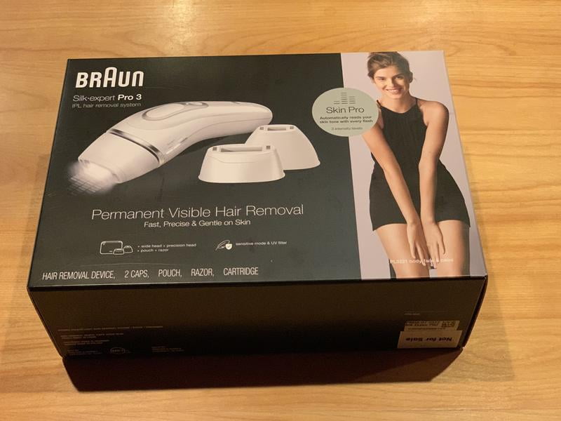 BRAUN silk・expert Pro3 Braun Silk·expert Pro 3, PL3221 IPL for Women and Men, At-Home