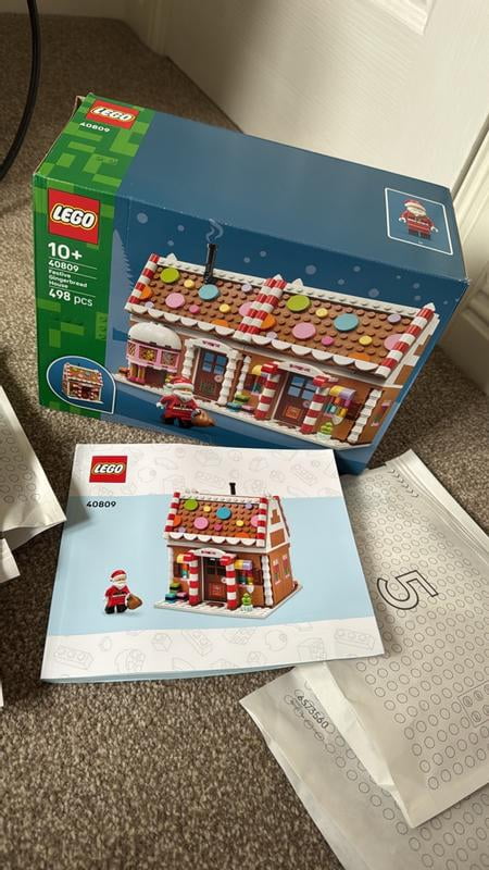 LEGO Iconic Festive Gingerbread House 40809 - Walmart.com