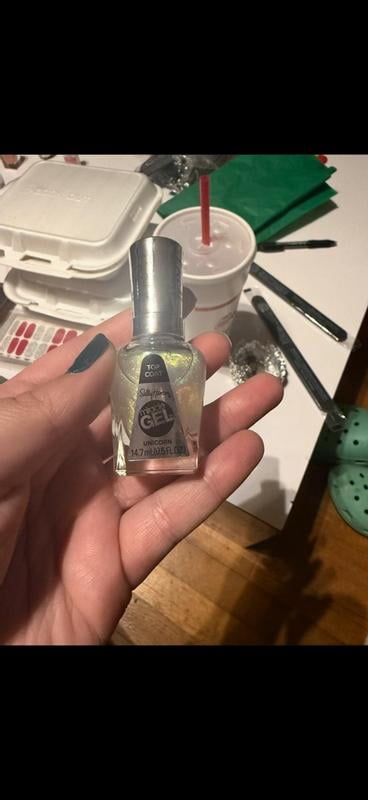 Sally Hansen Miracle Gel, Eternally Grapefruit Top Coat Nail