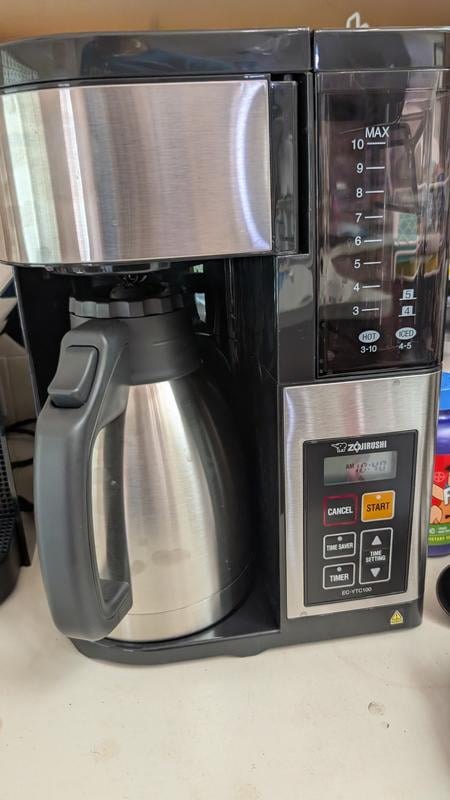 Zojirushi 10-Cup Thermal Carafe Coffee Brewer EC-YTC100XB