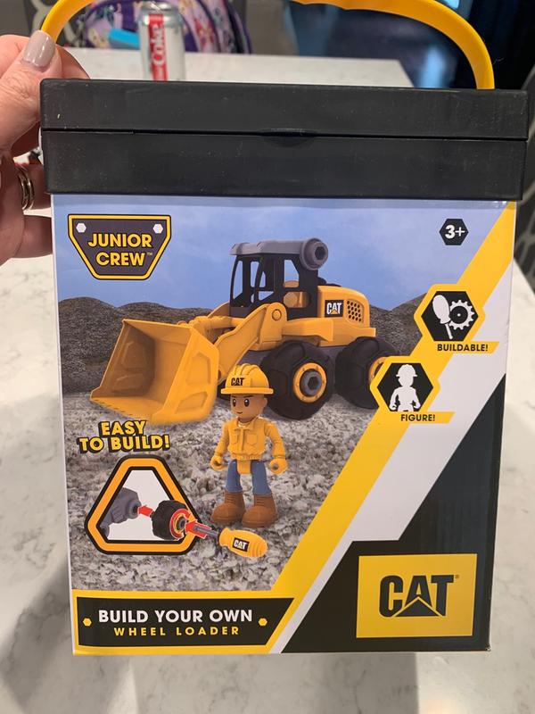 cat build your own vehicle junior crew wheel loader