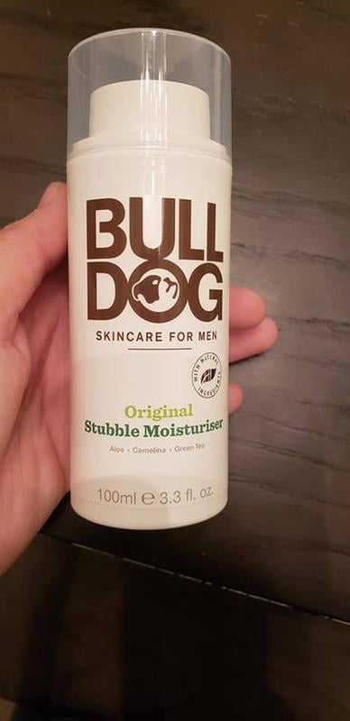 bulldog original stubble moisturiser
