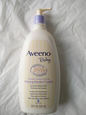 aveeno baby calming comfort lotion 18 oz