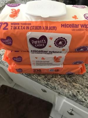 parents choice micellar wipes