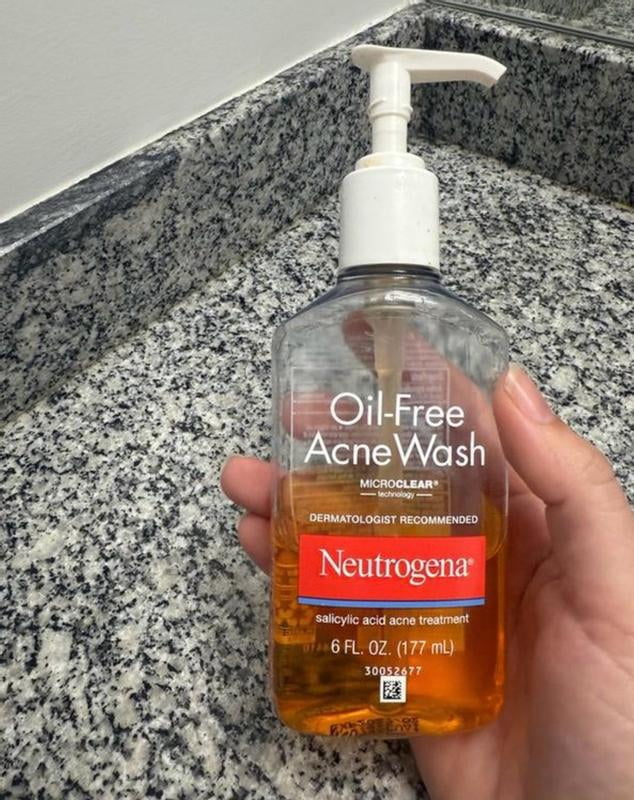 Neutrogena Oil-free Acne Wash, 6 Fl Oz Part No. 01710 (1/ea