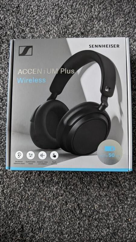 Sennheiser ACCENTUM Plus Wireless Headphones, 50-Hour Battery