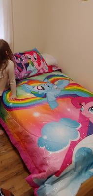 My Little Pony Bed In A Bag Kids Bedding Bundle Set 4 Piece Twin Walmart Com Walmart Com