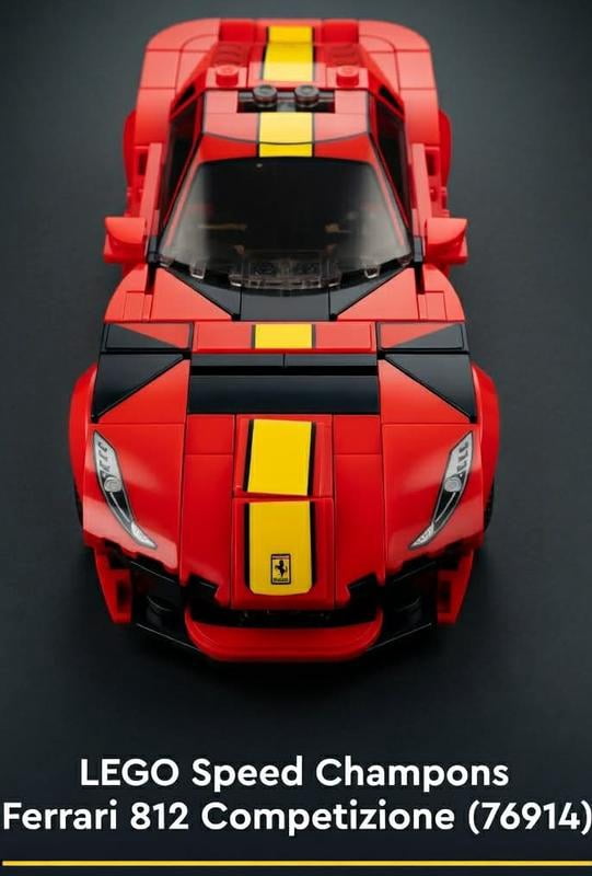 LEGO Speed Champions Ferrari 812 Competizione 76914 Model Car