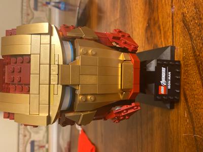 Lego Marvel Avengers Iron Man Helmet Displayable Lego Brick Iron Man Mask Building Toy For Adult Marvel Fans 480 Pieces Walmart Com Walmart Com