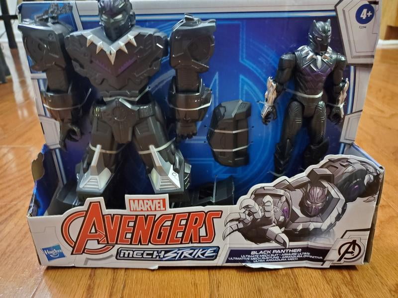 Marvel Avengers: Black Panther Mech Strike Action Figure Toy