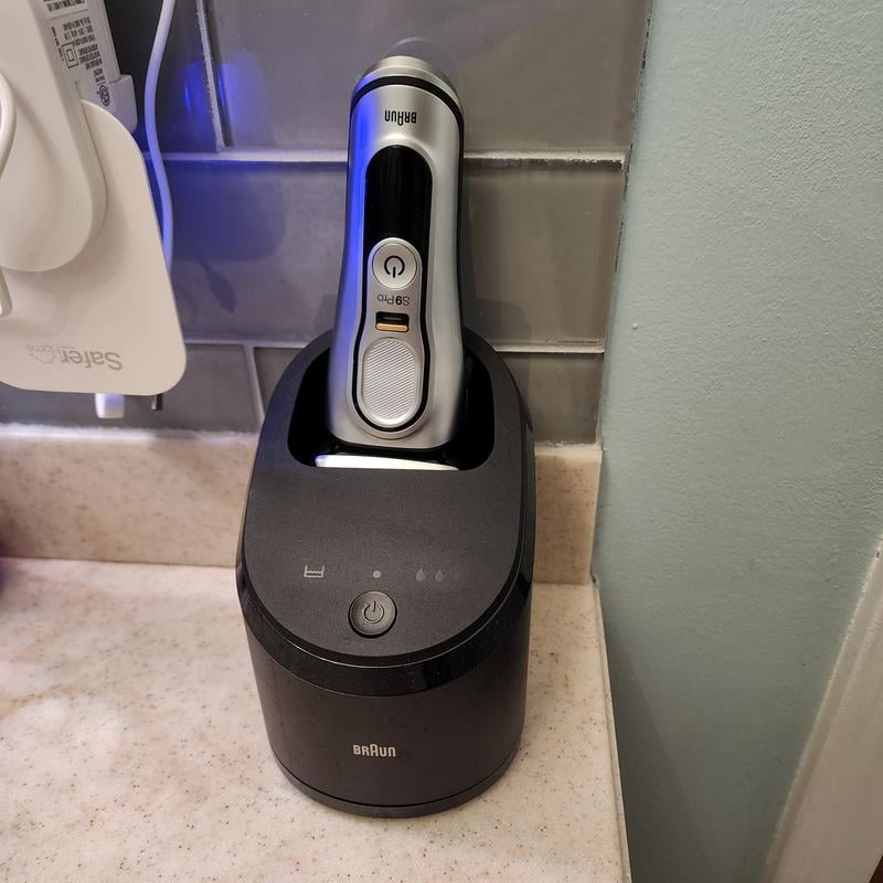 BRAUN Series 9 9295cc Wet & Dry Men's Electric Shaver, 2x Opti