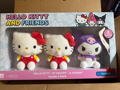 Sanrio, Hello Kitty & Friends Classic 8 inch Plush 3-Pack – Hello