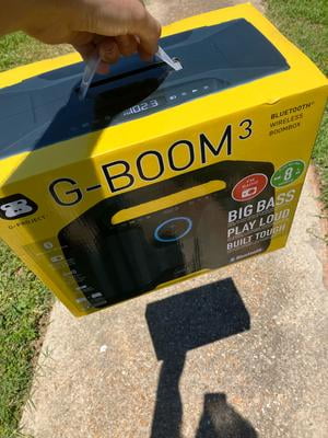 Customer reviews for G-Boom 3, Wireless Bluetooth, Party Speaker