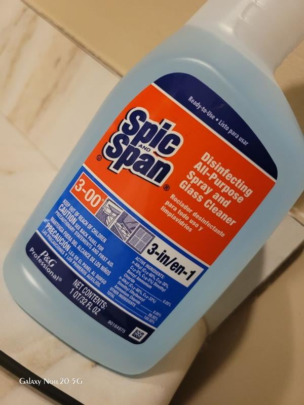 Spic and Span Disinfecting All-Purpose Cleaner Spray & Glass