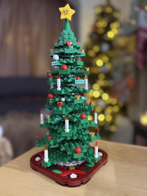 LEGO, Christmas Tree Toy Building Set, 40573, 2-in-1 Holiday Decor