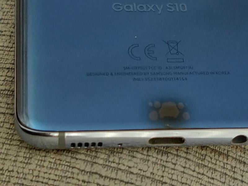 SAMSUNG Galaxy S10 G973, 128GB, GSM Unlocked Dual SIM – Black 