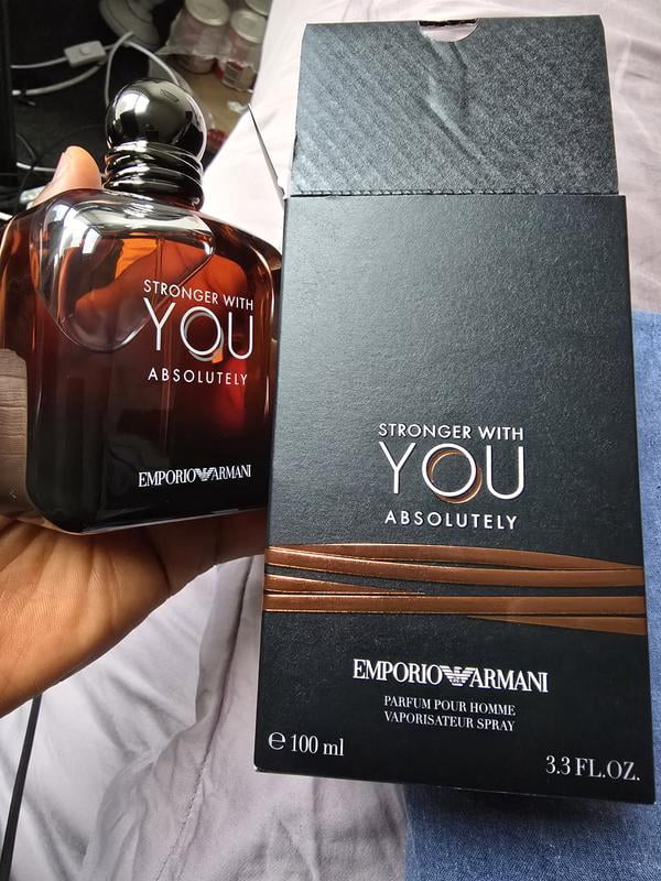 Emporio Armani, Stronger With You Absolutely, 3.4oz EDP Spray Men