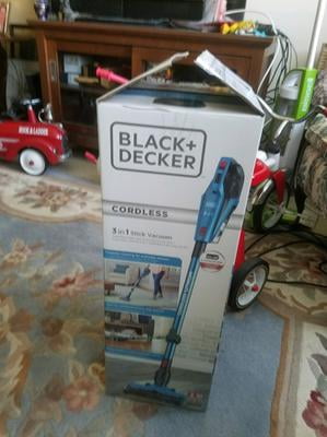 BLACK+DECKER HFEK520J 3-N-1 Cordless Stick Vacuum 