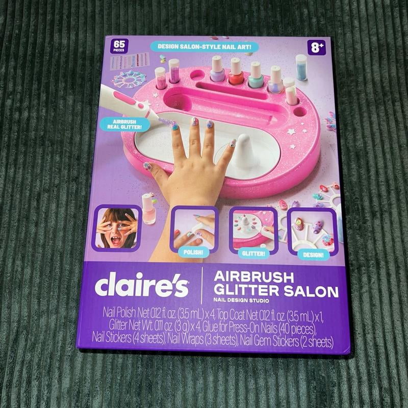 Customer reviews for Claire's® Airbrush Glitter Nail Design Studio