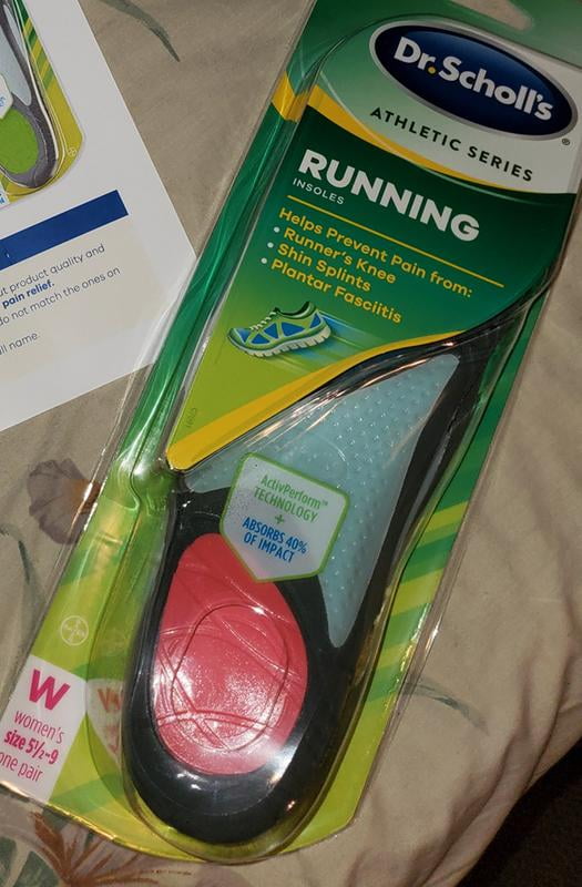 dr scholl's athletic series running insoles uk
