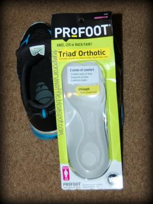 PROFOOT TRIAD ORTHOTIC WOMEN'S 6-10 RELIEVES KNEE LEG AND BACK PAIN 
