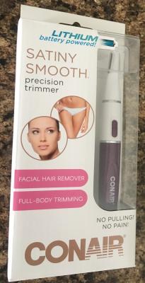 conair satiny smooth ladies lithium ion precision trimmer