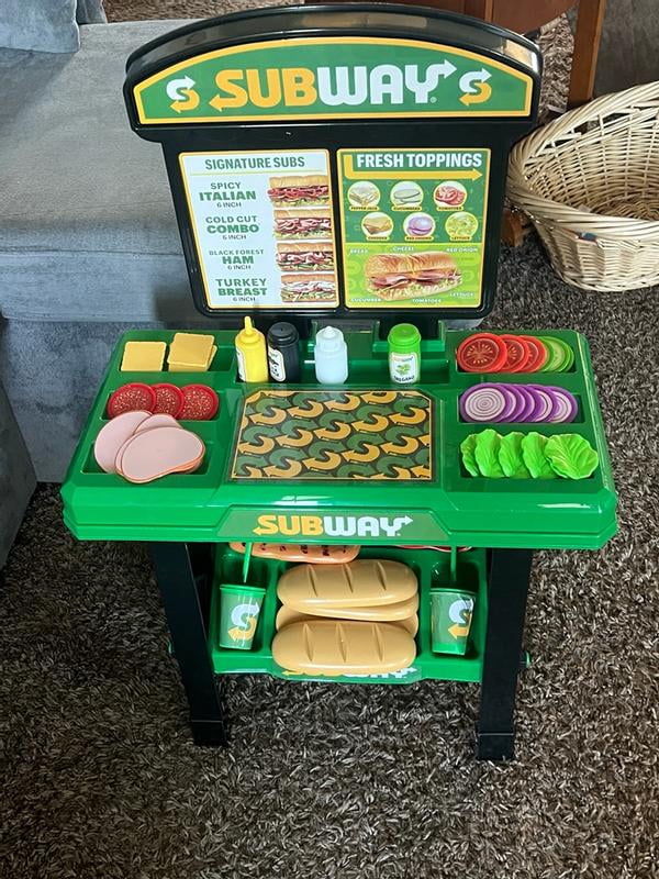 World Tech Toys Subway Sandwich Artist 53 Piece Playset, Kids