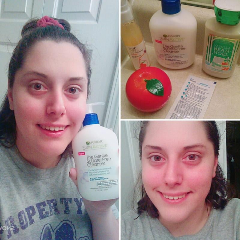 garnier gentle sulfate free cleanser