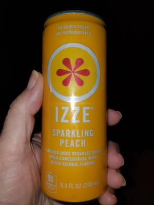 Izze Sparkling Fruit Juice Variety Pack - Peach, Cherry Lime
