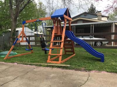 backyard discovery madison swing set