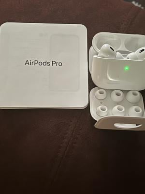 Apple AirPods Pro 2nd Gen with Wireless Charging Case, iPhone
