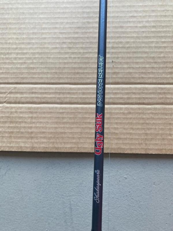 Fishing Rod Inshore Select Ugly Stik Ugly Stik Inshore Select Spinning Rod,  7'6" Medium Heavy Fishing