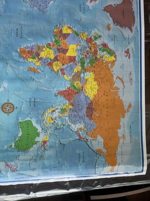 Swiftmaps World Classic Elite Wall Map 24